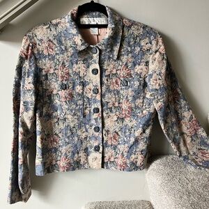 Vintage Doncaster Floral Jacket size 2